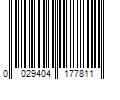 Barcode Image for UPC code 0029404177811