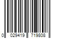 Barcode Image for UPC code 0029419719808