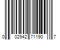 Barcode Image for UPC code 002942711907