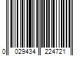 Barcode Image for UPC code 0029434224721