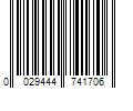 Barcode Image for UPC code 0029444741706