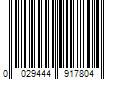 Barcode Image for UPC code 0029444917804