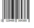 Barcode Image for UPC code 0029465064365