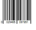 Barcode Image for UPC code 0029465097851