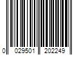 Barcode Image for UPC code 0029501202249