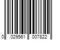 Barcode Image for UPC code 0029561007822