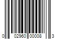 Barcode Image for UPC code 002960000083