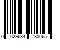 Barcode Image for UPC code 0029634780065