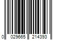 Barcode Image for UPC code 0029665214393