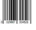 Barcode Image for UPC code 0029667304528