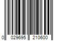 Barcode Image for UPC code 0029695210600