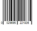 Barcode Image for UPC code 0029695221835