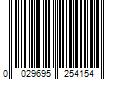 Barcode Image for UPC code 0029695254154