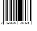 Barcode Image for UPC code 0029695259425