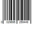 Barcode Image for UPC code 0029695259449