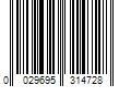 Barcode Image for UPC code 0029695314728