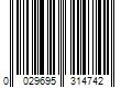 Barcode Image for UPC code 0029695314742