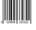 Barcode Image for UPC code 0029695330322