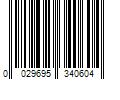 Barcode Image for UPC code 0029695340604