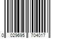 Barcode Image for UPC code 0029695704017