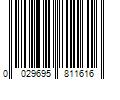 Barcode Image for UPC code 0029695811616