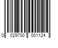 Barcode Image for UPC code 0029700001124