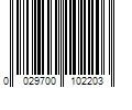 Barcode Image for UPC code 0029700102203