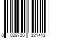 Barcode Image for UPC code 0029700321413