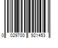 Barcode Image for UPC code 0029700921453