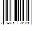 Barcode Image for UPC code 0029757004116