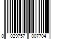 Barcode Image for UPC code 0029757007704