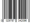 Barcode Image for UPC code 0029757342096