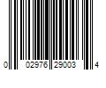 Barcode Image for UPC code 002976290034