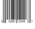 Barcode Image for UPC code 002981120067