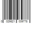 Barcode Image for UPC code 0029821039778