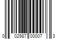 Barcode Image for UPC code 002987000073