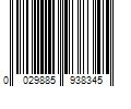 Barcode Image for UPC code 0029885938345