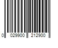 Barcode Image for UPC code 0029900212900