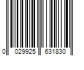 Barcode Image for UPC code 0029925631830