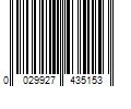 Barcode Image for UPC code 0029927435153