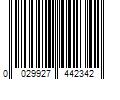 Barcode Image for UPC code 0029927442342