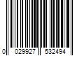 Barcode Image for UPC code 0029927532494