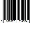 Barcode Image for UPC code 0029927534764