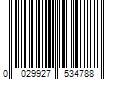 Barcode Image for UPC code 0029927534788