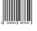 Barcode Image for UPC code 0029944467649