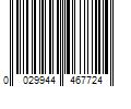 Barcode Image for UPC code 0029944467724