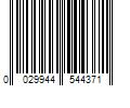 Barcode Image for UPC code 0029944544371