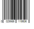 Barcode Image for UPC code 0029986119506