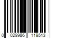 Barcode Image for UPC code 0029986119513