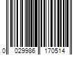 Barcode Image for UPC code 0029986170514